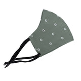 UNISEX 2 PLY PREMIUM COTTON MASK PACK OF 12 MIX LOOP AND WITHOUT LOOP - PRAKONLINESTORES