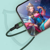 STIYA KAKU KSC 458 JINTENG ALUMINIUM ALLOY Unbreakable Charging Cable or Micro USB Data Cable TYPE C,IOS for Charging and Data Sync (2021) - PRAKONLINESTORES