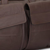 HAUTTON UNISEX LARGE GENIUNE LEATHER HERITAGE COLLECTION CUM OFFICE LAPTOP MULTI PURPOSE LEATHER BAG� - PRAKONLINESTORES