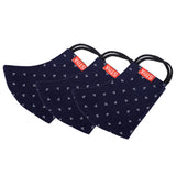 UNISEX 2 PLY PREMIUM COTTON MASK PACK OF 12 MIX LOOP AND WITHOUT LOOP - PRAKONLINESTORES