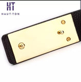 HAUTTON GENIUNE LEATHER BELT EXCLUSIVELY HIGH CLASS TREND AND FASHION BY PRAK - PRAKONLINESTORES