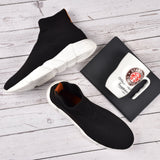 HAUTTON Men's Stylish Light - Weight Breathable Sneakers | Casual Running Ultra Soft Socks Slip - On Padding Walking, Gym Shoes - PRAKONLINESTORES