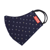 UNISEX 2 PLY PREMIUM COTTON MASK PACK OF 12 MIX LOOP AND WITHOUT LOOP - PRAKONLINESTORES