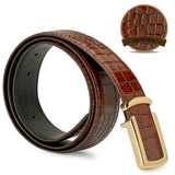 HAUTTON GENIUNE LEATHER MEN BELT BY PRAK - PRAKONLINESTORES