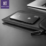 HAUTTON GENIUNE LEATHER POUCH - PRAKONLINESTORES