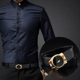 PRAK MEN GENIUNE LEATHER BELT EXCLUSIVELY FOR HIGH CLASS TREND AND FASHION - PRAKONLINESTORES