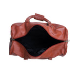 HAUTTON Ted Taylor - I Beg To Duffel Genuine Leather Duffle Cum Gym Bag - PRAKONLINESTORES