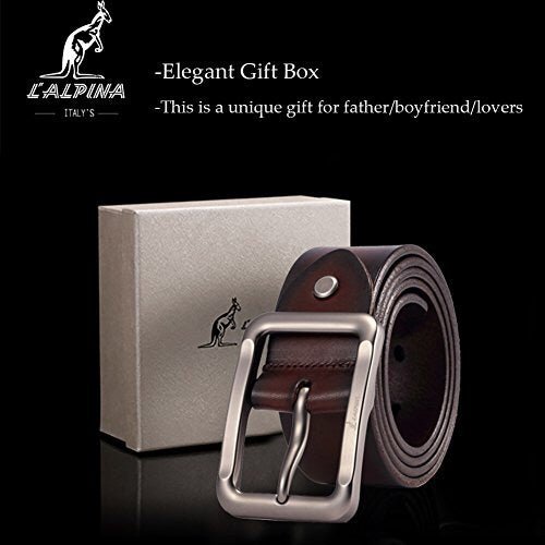 LALPINA MEN GENIUNE LEATHER BELT - PRAKONLINESTORES