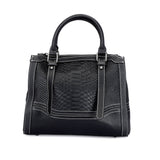 HAUTTON Women Genuine Leather Black Handbag - PRAKONLINESTORES