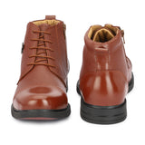 HAUTTON New Premium Geniune Leather Ankle Chain Boots for Men - PRAKONLINESTORES
