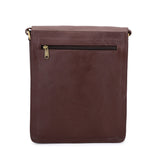 HAUTTON Unisex Geniune Leather Laptop Messenger Cum Sling I - Pad Bag | Crossbody Strap Bag for Men & Women - PRAKONLINESTORES