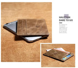 HAUTTON GENIUNE LEATHER WALLET CUM CARD HOLDER - PRAKONLINESTORES