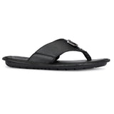 HAUTTON Men's Geniune Leather Casual Padding Slipper | Stylish & Comfortable Slippers / Sandals - PRAKONLINESTORES