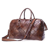 HAUTTON GENIUNE LEATHER TRAVEL LUXURY BAG UNISEX COLLECTION - PRAKONLINESTORES