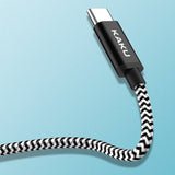 STIYA KAKU KSC 107 TAIFENG Nylon Braided Unbreakable Charging Cable or Micro USB Data Cable for Charging and Data Sync (2021) - PRAKONLINESTORES