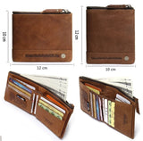 CONTACTS GENIUNE LEATHER WALLET EXCLUSIVELY BY🅟🅡🅐🅚  - PRAKONLINESTORES