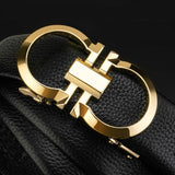 HAUTTON Men's Formal, Casual,New Look Genuine Leather Belt - PRAKONLINESTORES