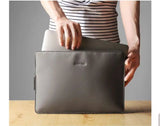 HAUTTON GENIUNE LEATHER LAPTOP SLEEVE - PRAKONLINESTORES