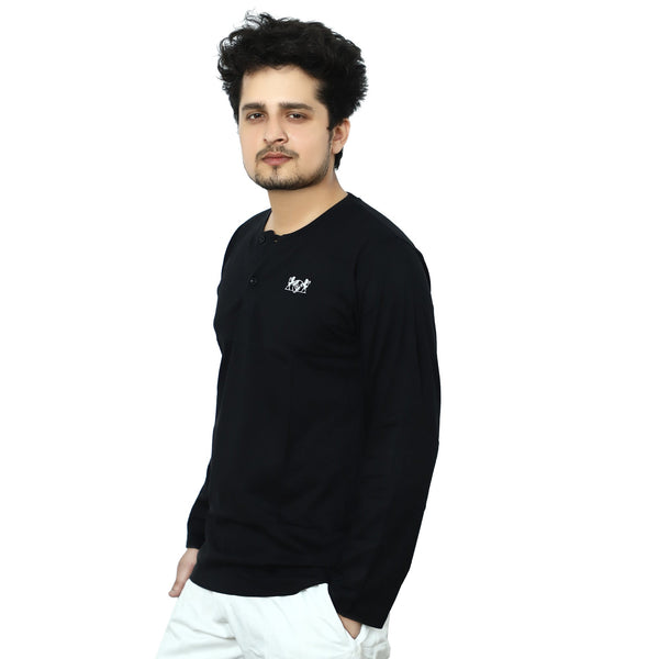 STIYA COTTON UNISEX FULL SLEEVES CASUAL TSHIRT - PRAKONLINESTORES