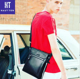 HAUTTON GENIUNE LEATHER SLING/OFFICE BAG - PRAKONLINESTORES