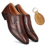 HAUTTON New Premium Formal Leather Slip on Shoes for Men - PRAKONLINESTORES
