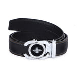 HAUTTON GENIUNE LEATHER PREMIUM COLLECTION GBEE SILVER EXCLUSIVELY FOR MEN - PRAKONLINESTORES