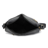 HAUTTON Genuine Leather Black Unisex Messenger Bag - PRAKONLINESTORES