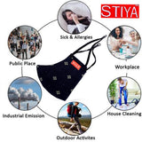 UNISEX 2 PLY PREMIUM COTTON MASK PACK OF 12 MIX LOOP AND WITHOUT LOOP - PRAKONLINESTORES