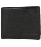 HAUTTON Men's Genuine Leather Classic Wallet | Bi Fold Slim & Light Weight Leather Stylish Casual Wallet Purse with Card Holder Compartment |BLACK - PRAKONLINESTORES