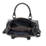 HAUTTON Women Genuine Leather Black Handbag - PRAKONLINESTORES