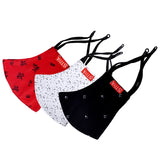 UNISEX 2 PLY PREMIUM COTTON MASK PACK OF 12 MIX LOOP AND WITHOUT LOOP - PRAKONLINESTORES