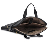 HAUTTON Men's Geniune Leather Padded Laptop Messenger Bag | Carry Handles with Adjustable Strap Bag | 16 x 12 Inches - PRAKONLINESTORES