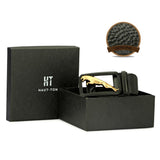 HAUTTON GENIUNE LEATHER MEN BELT PREMIUM COLLECTION - PRAKONLINESTORES