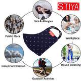 UNISEX 2 PLY PREMIUM COTTON MASK PACK OF 12 MIX LOOP AND WITHOUT LOOP - PRAKONLINESTORES