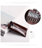 HAUTTON LEATHER KEY HOLDER WALLET - PRAKONLINESTORES