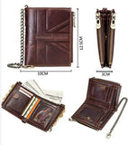 CONTACTS UNISEX LEATHER WALLET - PRAKONLINESTORES