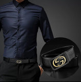 PRAK GENIUNE LEATHER BELT EXCLUSIVELY HIGH CLASS TREND AND FASHION - PRAKONLINESTORES