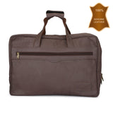 HAUTTON UNISEX LARGE GENIUNE LEATHER HERITAGE COLLECTION CUM OFFICE LAPTOP MULTI PURPOSE LEATHER BAG - PRAKONLINESTORES
