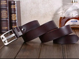 HAUTTON MEN GENIUNE LEATHER BELT - PRAKONLINESTORES