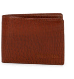 HAUTTON Men's Genuine Leather Classic Wallet | Bi Fold Slim & Light Weight Leather Stylish Casual Wallet Purse with Card Holder Compartment | TAN - PRAKONLINESTORES