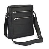 HAUTTON HAUTTON Genuine Leather Black Unisex Messenger bag - PRAKONLINESTORES