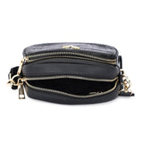 HAUTTON Genuine Leather Latest Black Ladies Sling/Travel Bag - PRAKONLINESTORES
