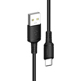 STIYA KAKU KSC 419 PINSHUO Fast Charging & Data Sync USB DATA Cable Compatible for IPHONE TYPE C and iOS Devices - PRAKONLINESTORES