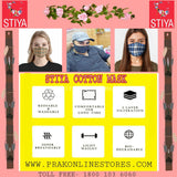 UNISEX 2 PLY PREMIUM COTTON MASK PACK OF 12 MIX LOOP AND WITHOUT LOOP - PRAKONLINESTORES