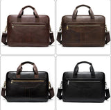 HAUTTON GENIUNE LEATHER LAPTOP CUM OFFICE PREMIUM COLLECTION BAG - PRAKONLINESTORES