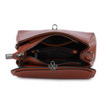 HAUTTON Genuine Leather Tan Latest Side Sling Bag For Women - PRAKONLINESTORES