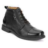 HAUTTON New Premium Geniune Leather Ankle Chain Boots for Men - PRAKONLINESTORES